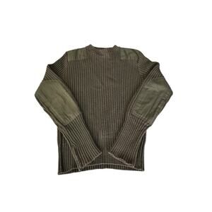DSCP Valor Collection Mens Green US Military Service Sweater Size 40